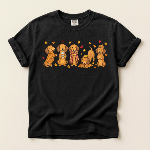 Fall Pups - Comfort Colors