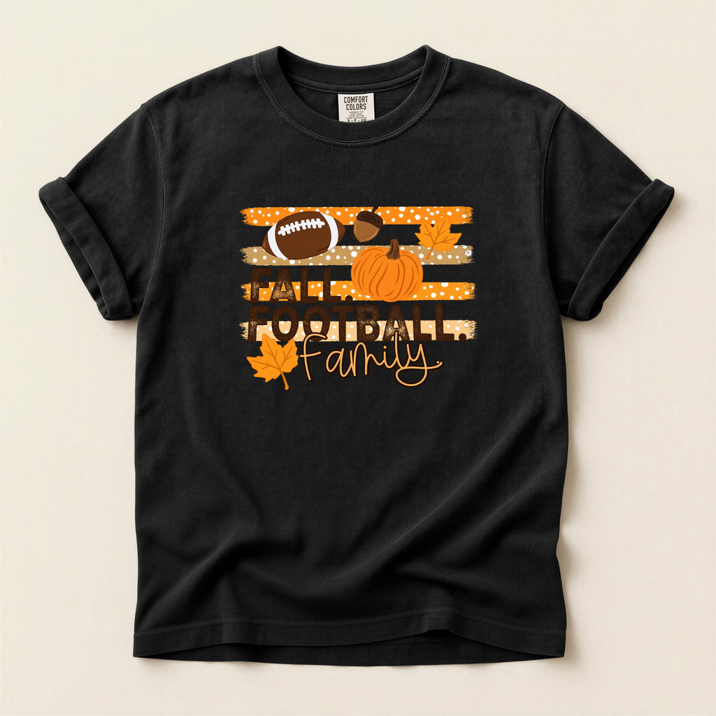 Fall.Football.Family. - Comfort Colors