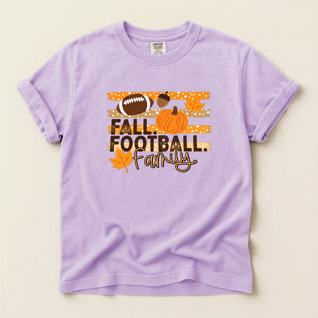 Fall.Football.Family. - Comfort Colors