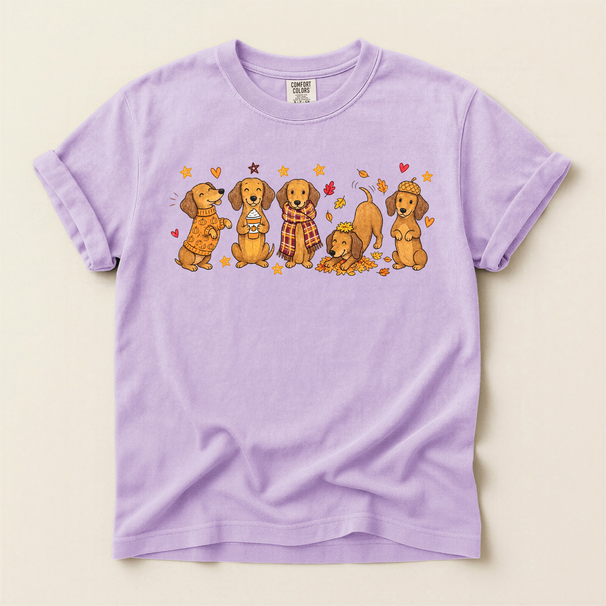 Fall Pups - Comfort Colors