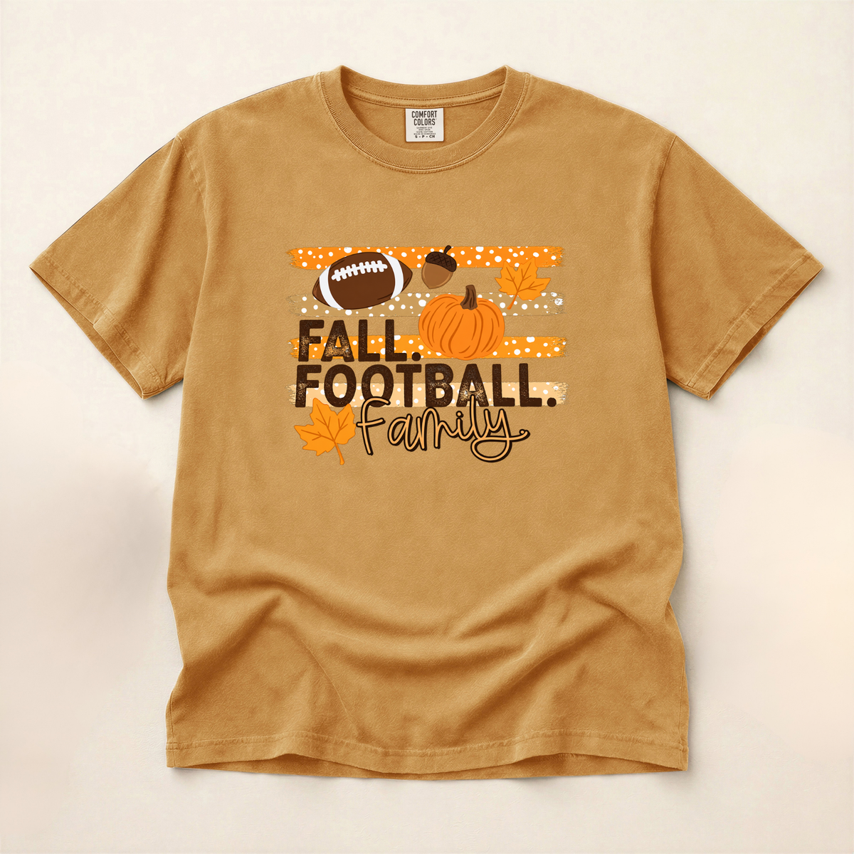 Fall.Football.Family. - Comfort Colors