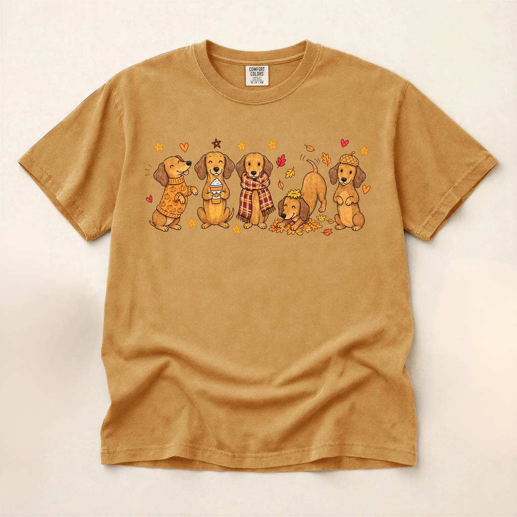 Fall Pups - Comfort Colors