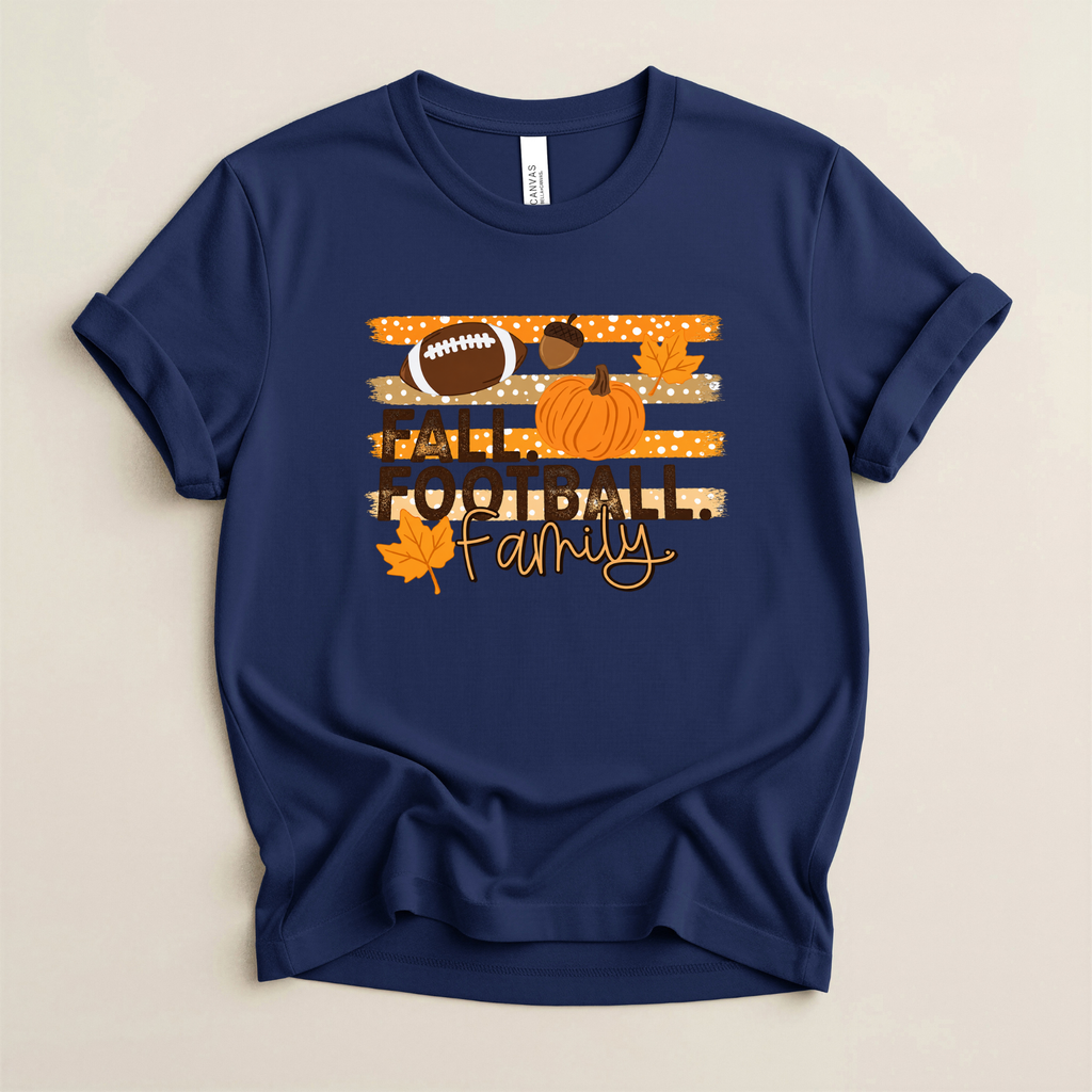 Fall.Football.Family. - Bella + Canvas