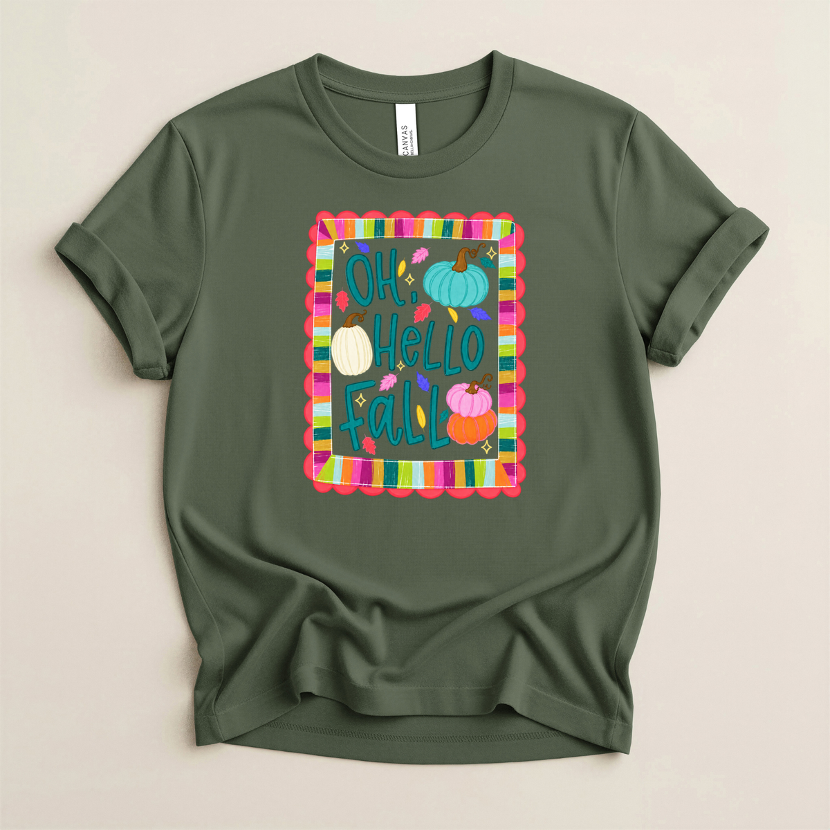 Oh Hello Fall - Bella + Canvas