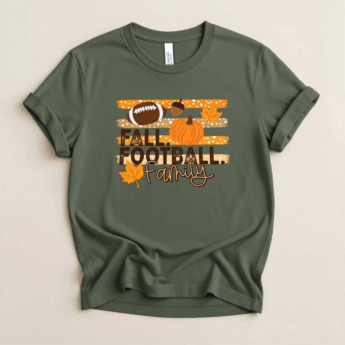 Fall.Football.Family. - Bella + Canvas