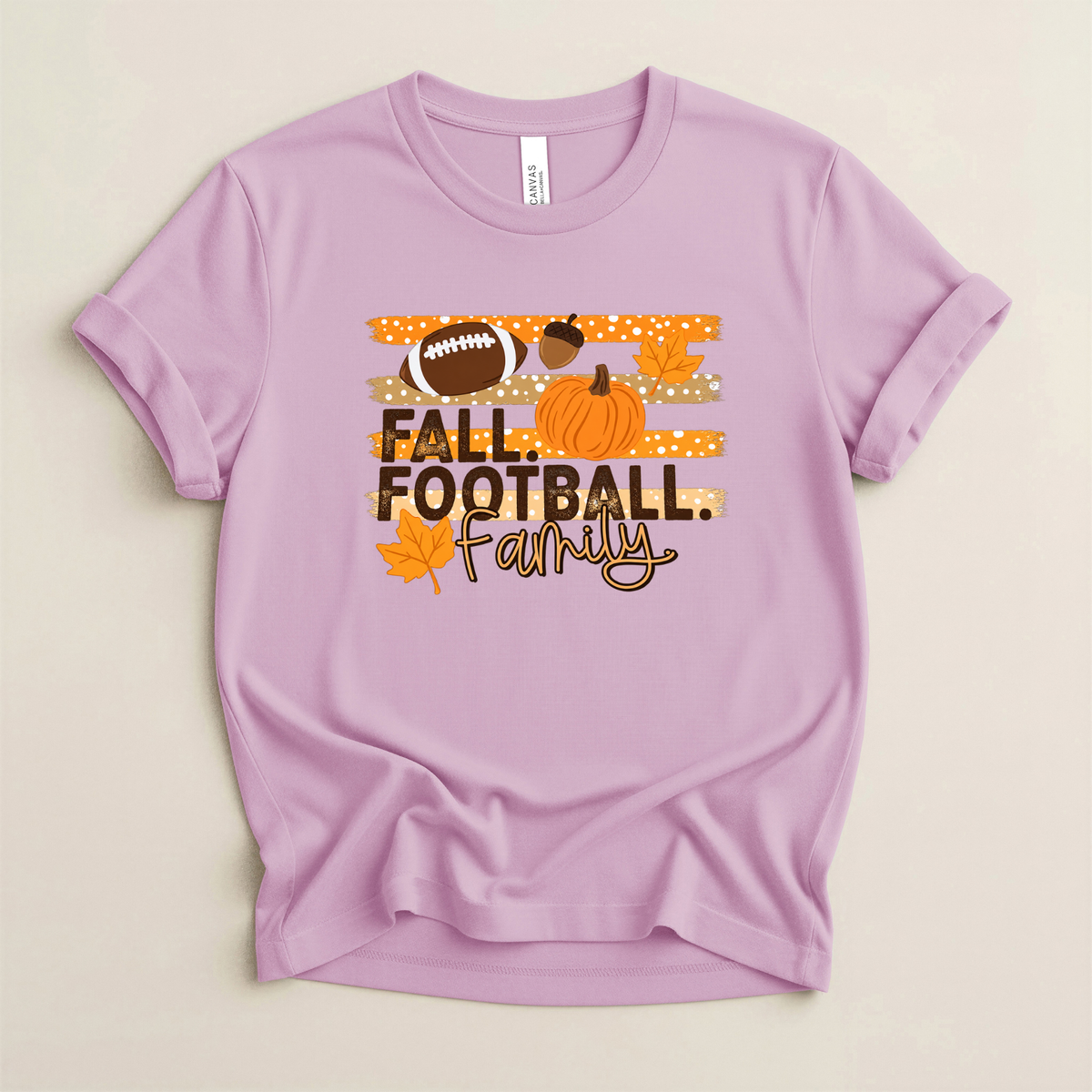 Fall.Football.Family. - Bella + Canvas