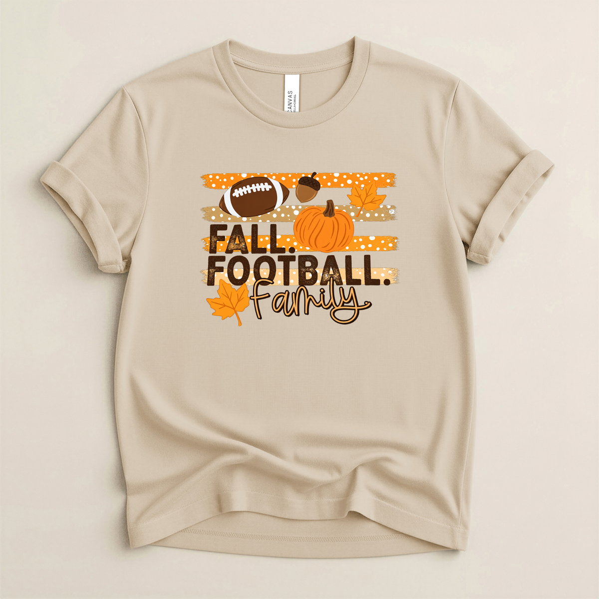 Fall.Football.Family. - Bella + Canvas