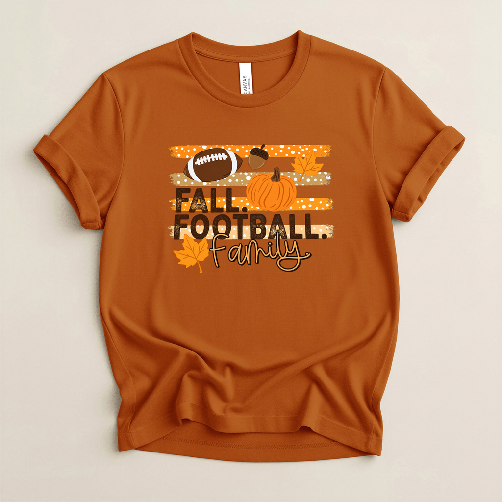 Fall.Football.Family. - Bella + Canvas