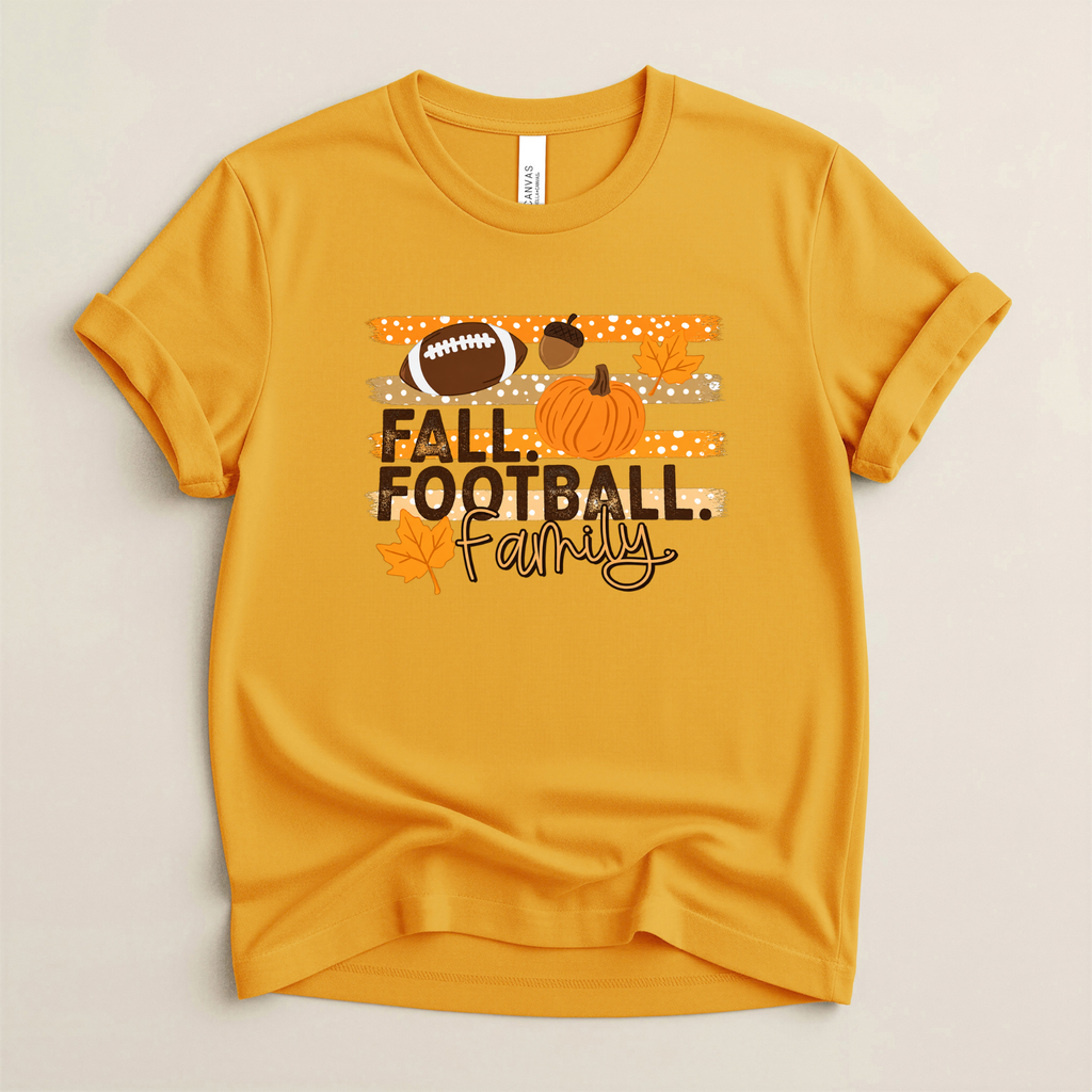 Fall.Football.Family. - Bella + Canvas