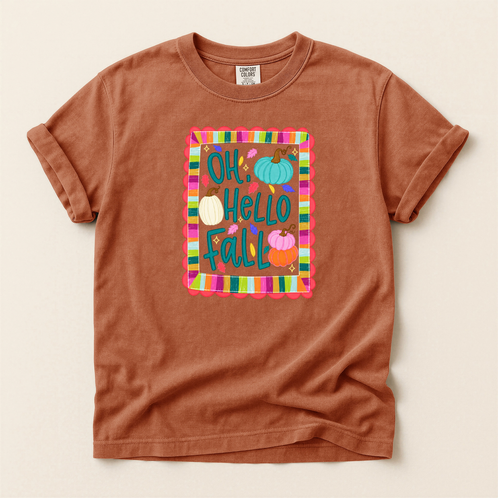 Oh Hello Fall - Comfort Colors