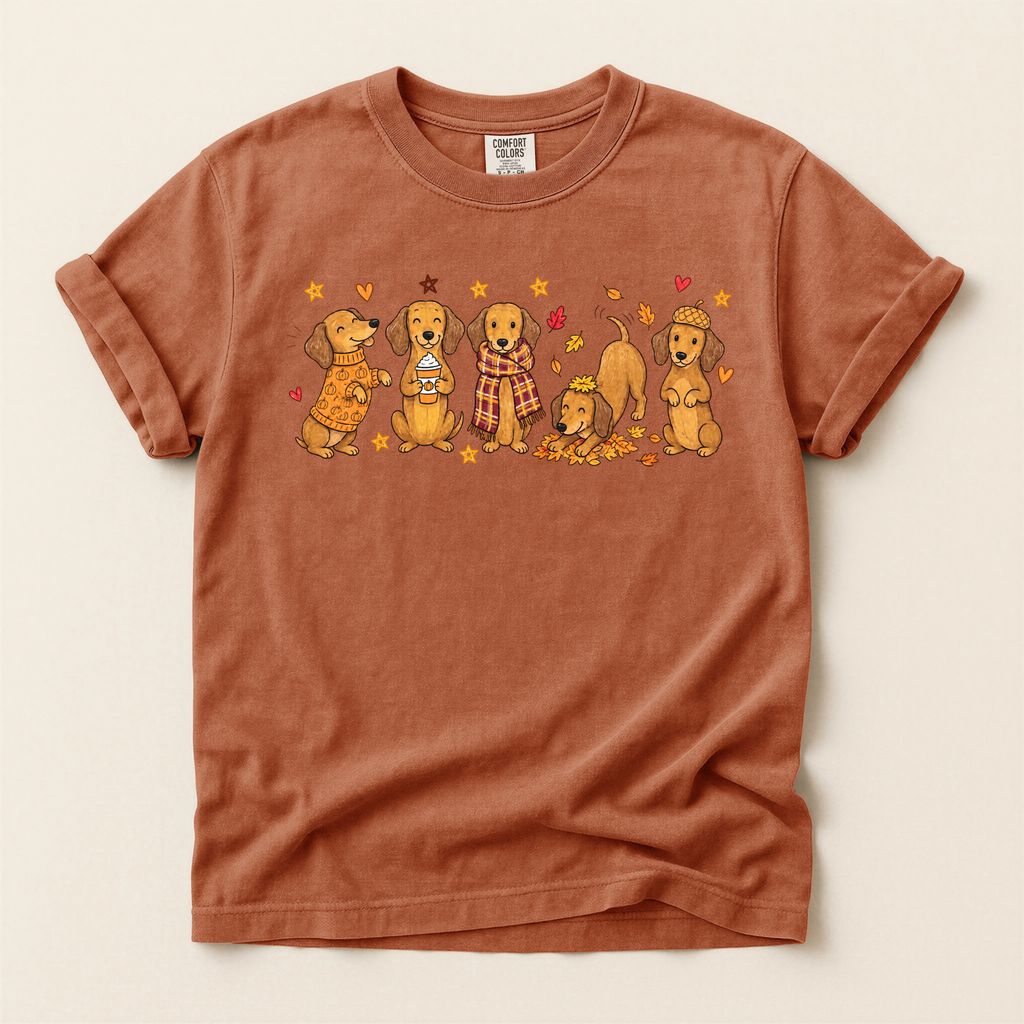 Fall Pups - Comfort Colors