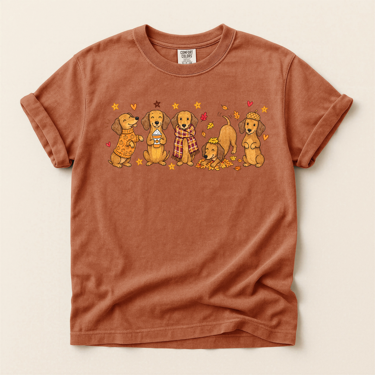 Fall Pups - Comfort Colors
