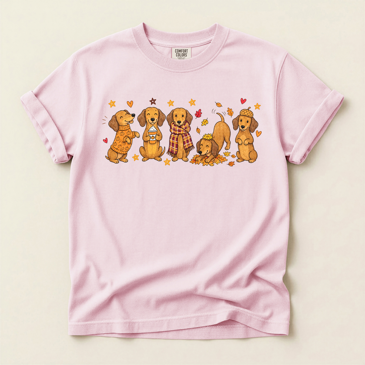 Fall Pups - Comfort Colors