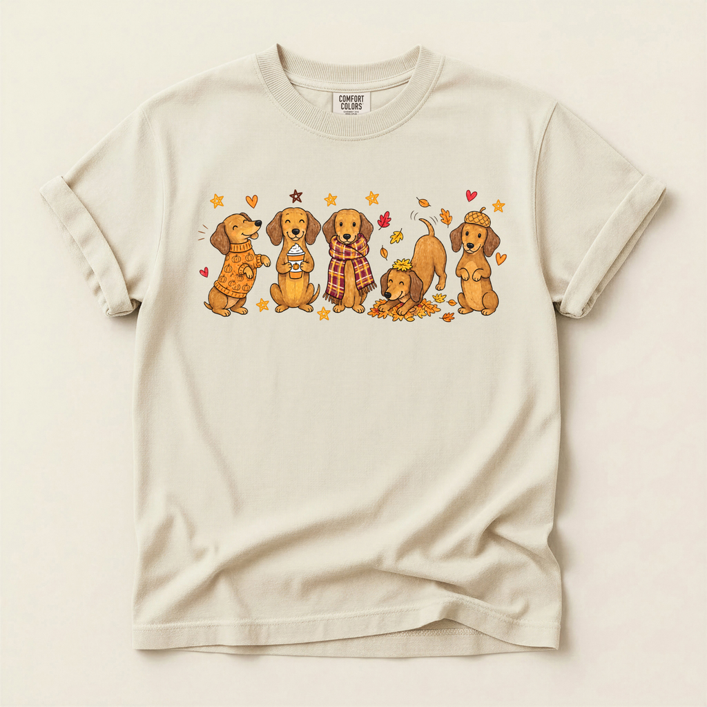 Fall Pups - Comfort Colors