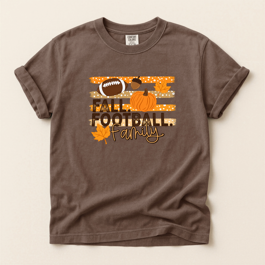Fall.Football.Family. - Comfort Colors