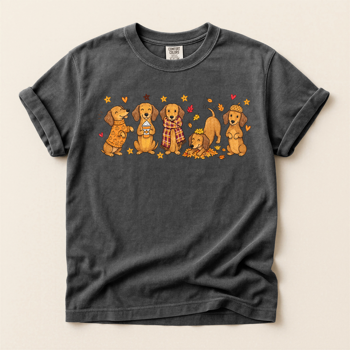 Fall Pups - Comfort Colors