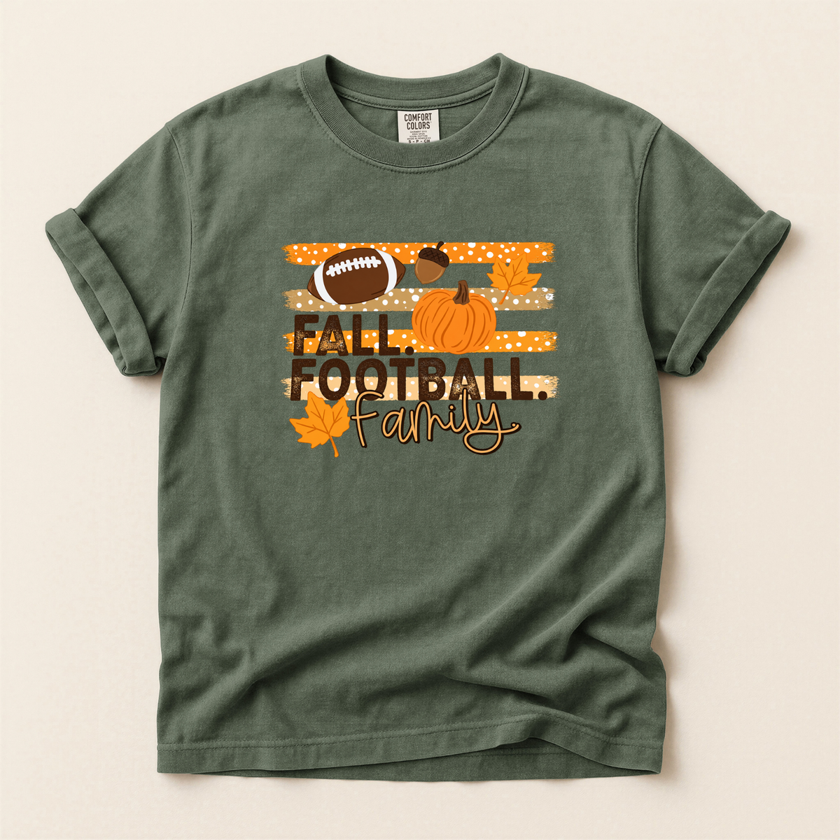 Fall.Football.Family. - Comfort Colors