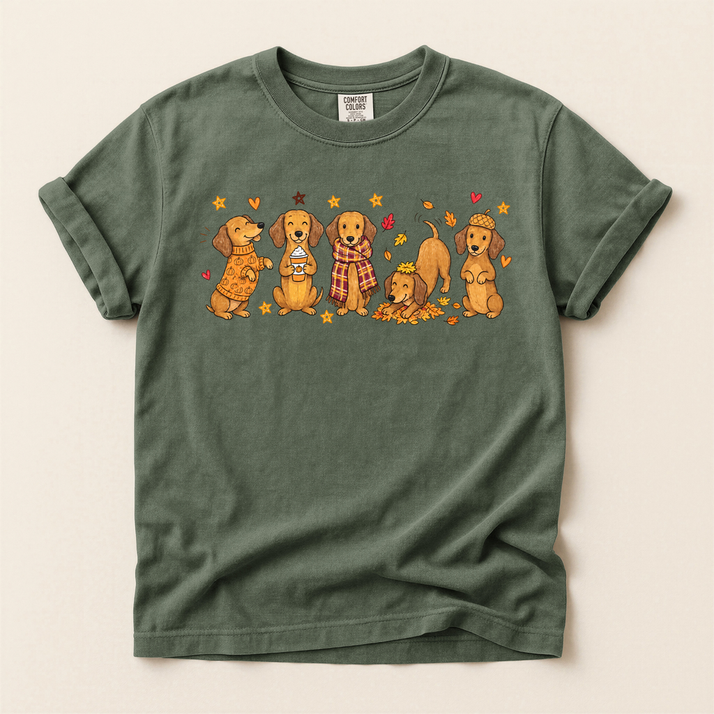Fall Pups - Comfort Colors