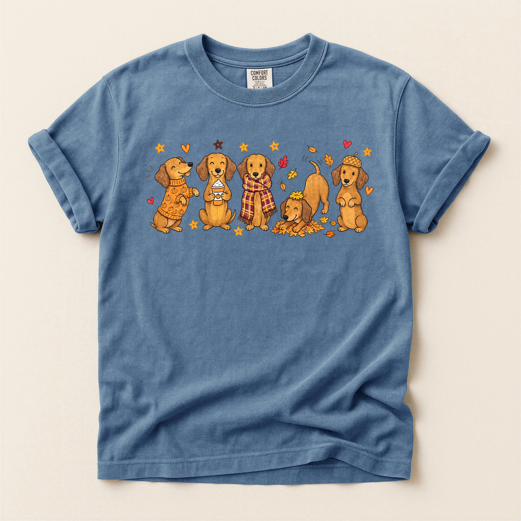 Fall Pups - Comfort Colors