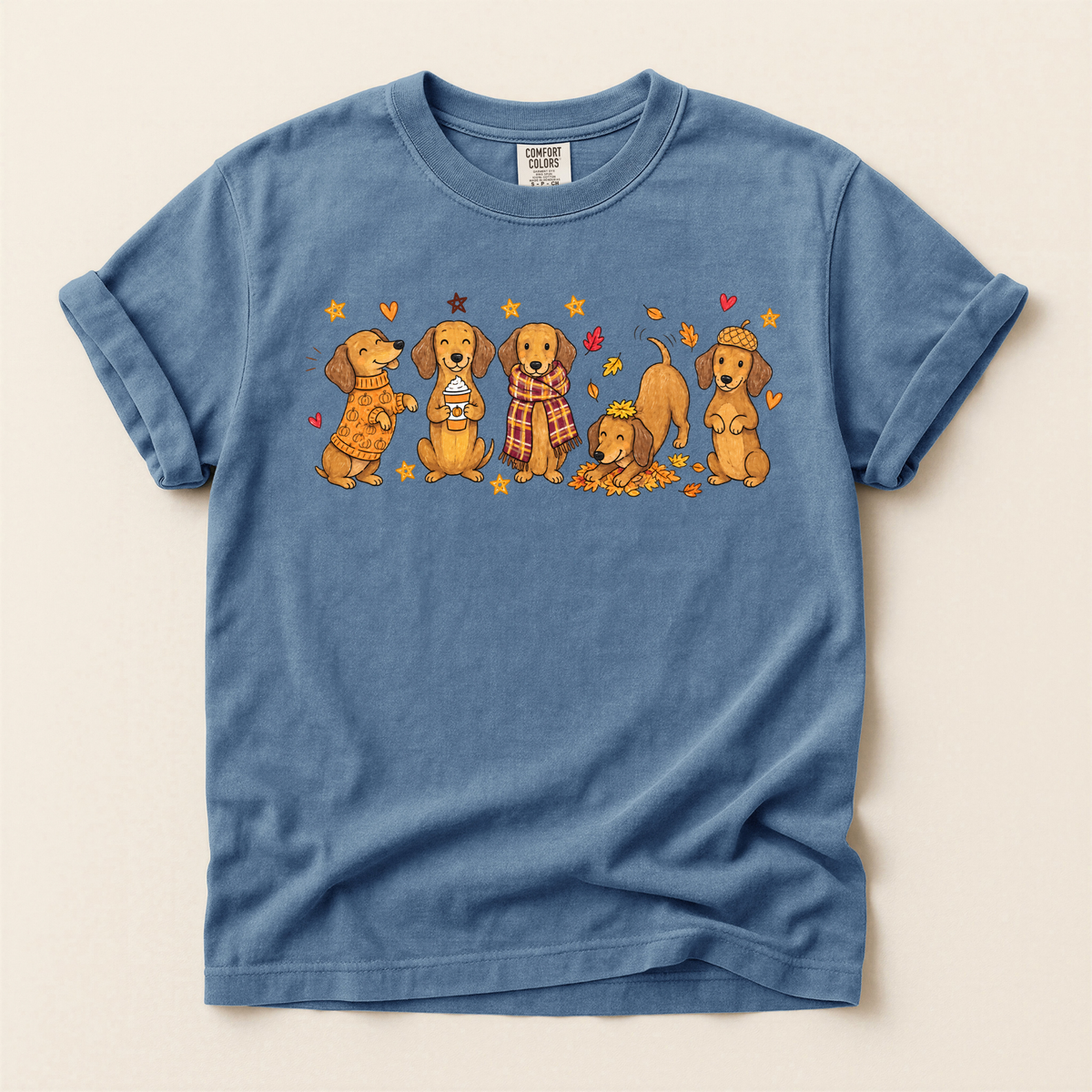 Fall Pups - Comfort Colors