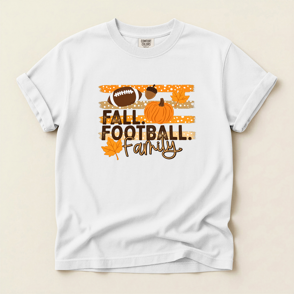 Fall.Football.Family. - Comfort Colors