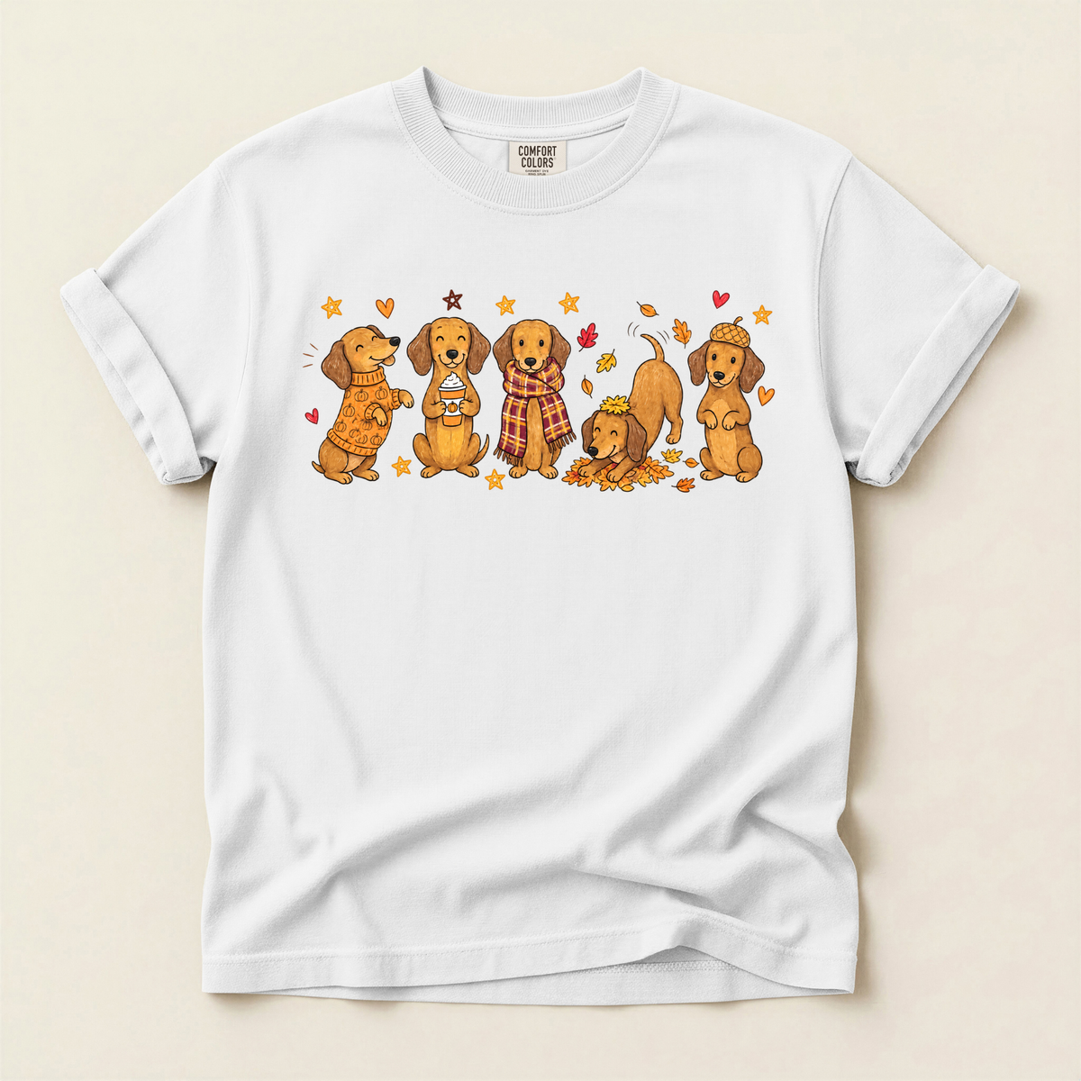 Fall Pups - Comfort Colors